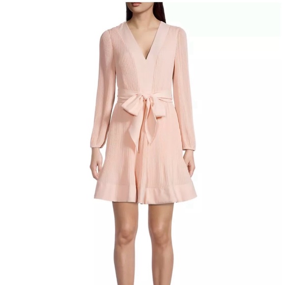 Milly Dresses & Skirts - Milly Liv Pleated Belted Minidress